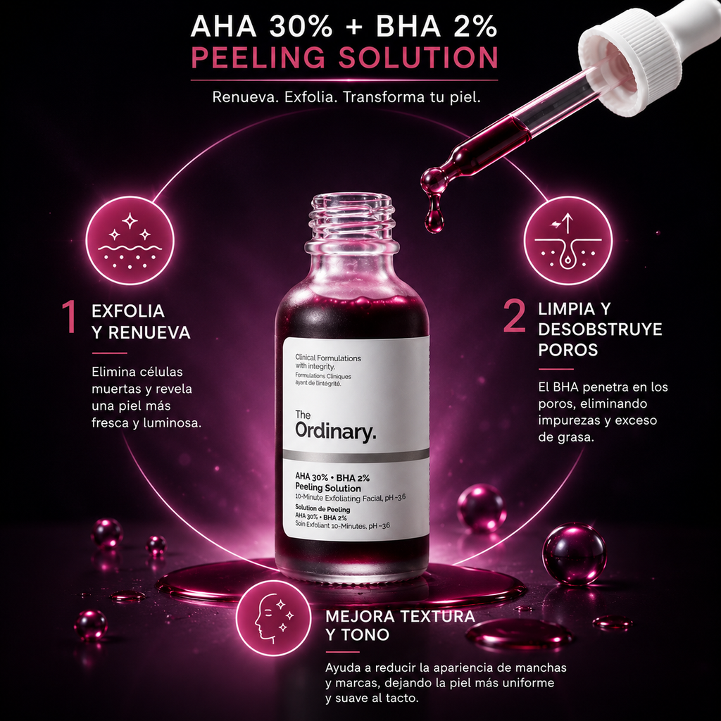 peeling solution, the ordinary: Renueva tu piel, revela su luminosidad